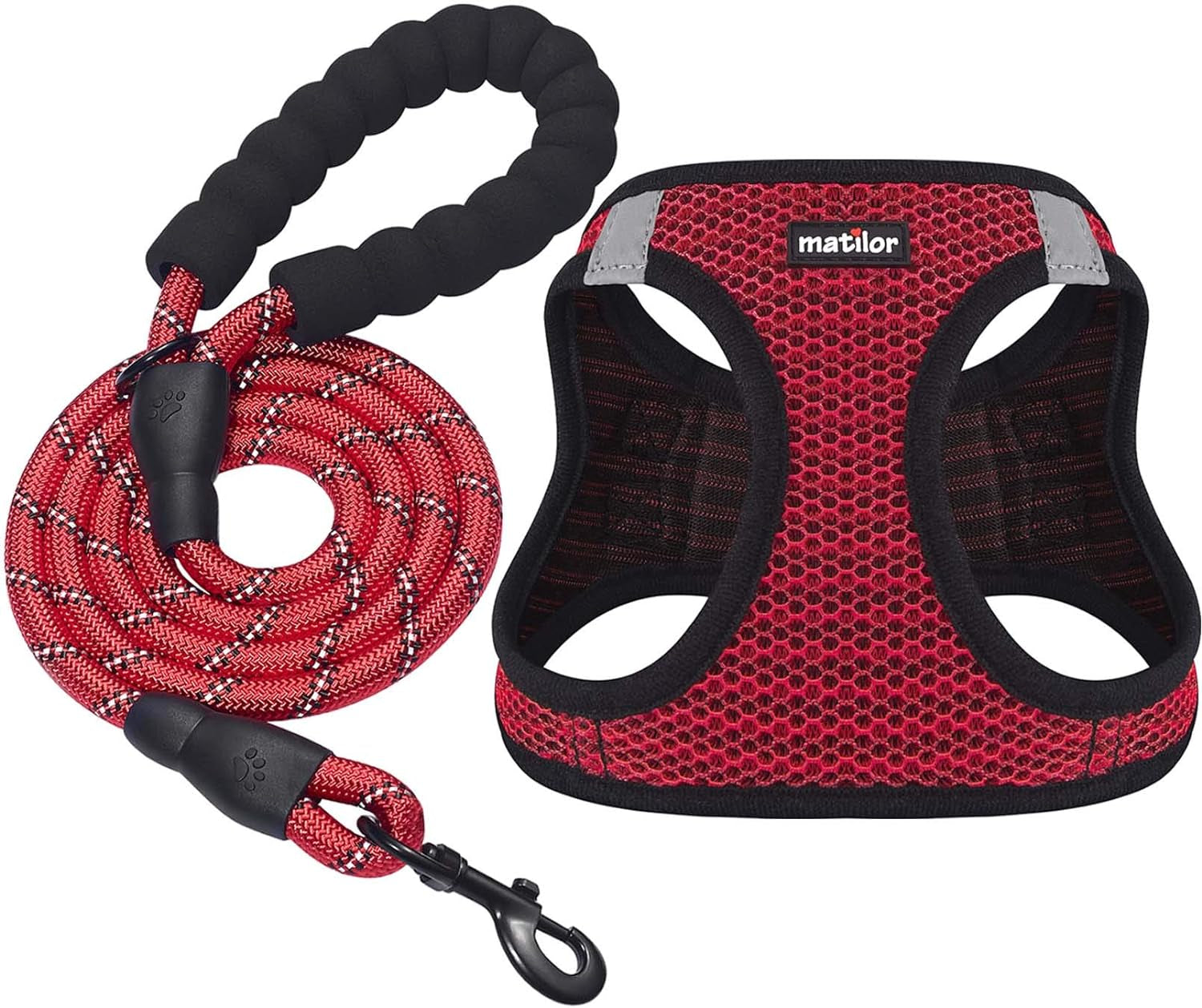 Dog Harness Step-In Breathable Puppy Cat Dog Vest Harnesses for Small Medium Dogs