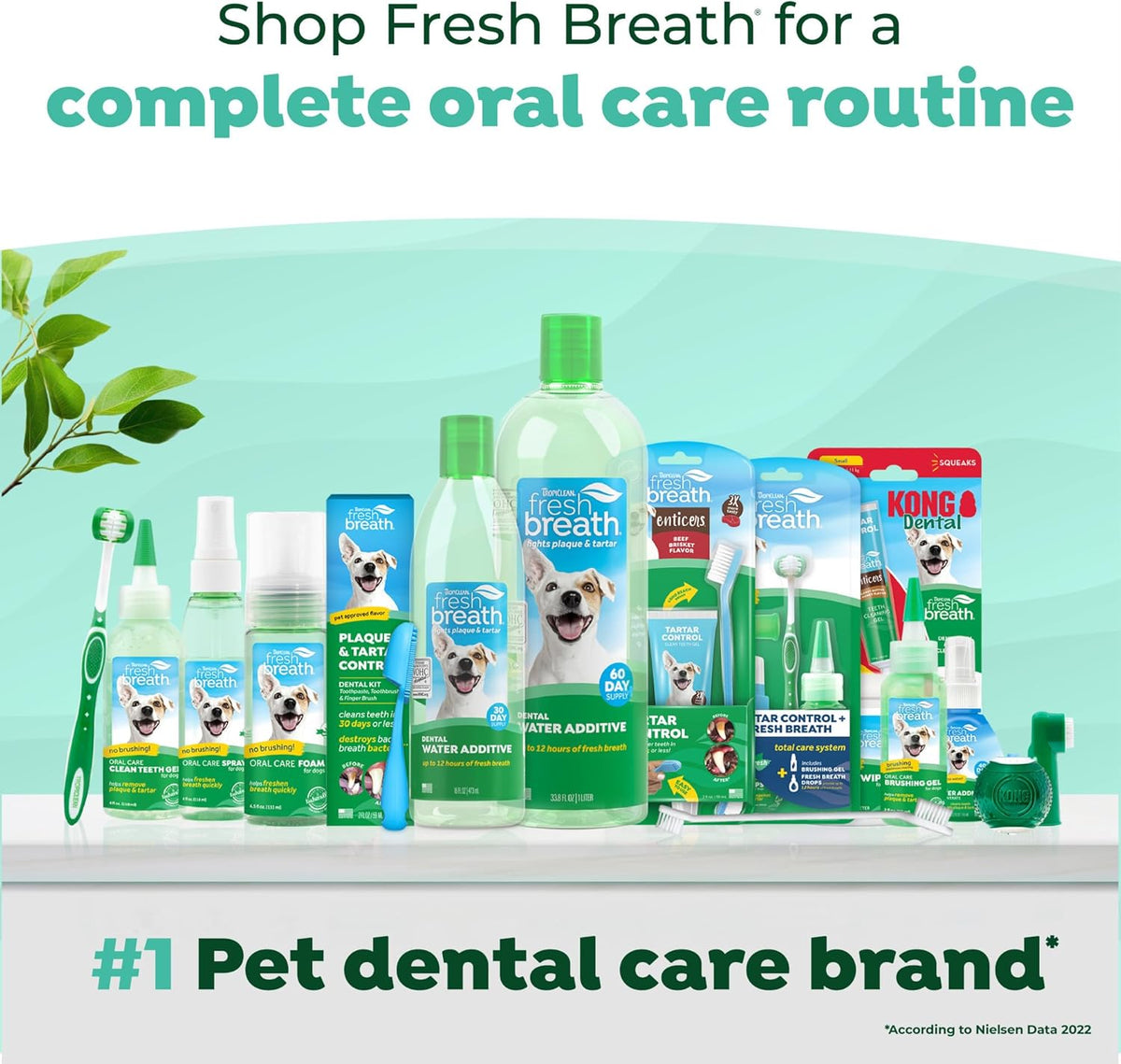 Oral Care Brushing Gel for Dogs & Cats| Dog Toothpaste | Pet Dental Gel | Dog Teeth Cleaning Use with Pet Toothbrush | 2 Oz