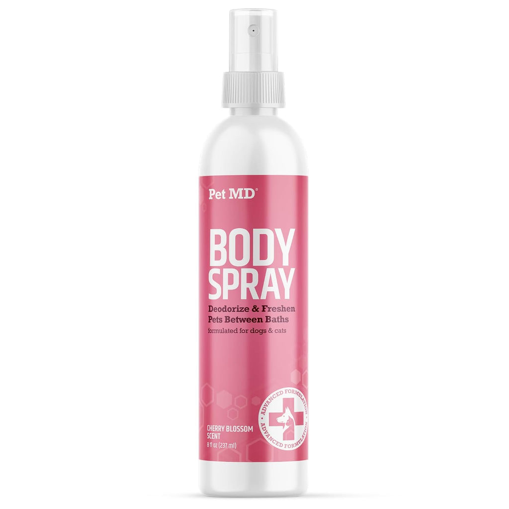 Body Spray for Dogs & Cats - Deodorizing Dog Perfume Reduces Static & Eliminates Odor - Long Lasting Pet Cologne Spray for Dogs - Pina Colada Scent - 8 Oz