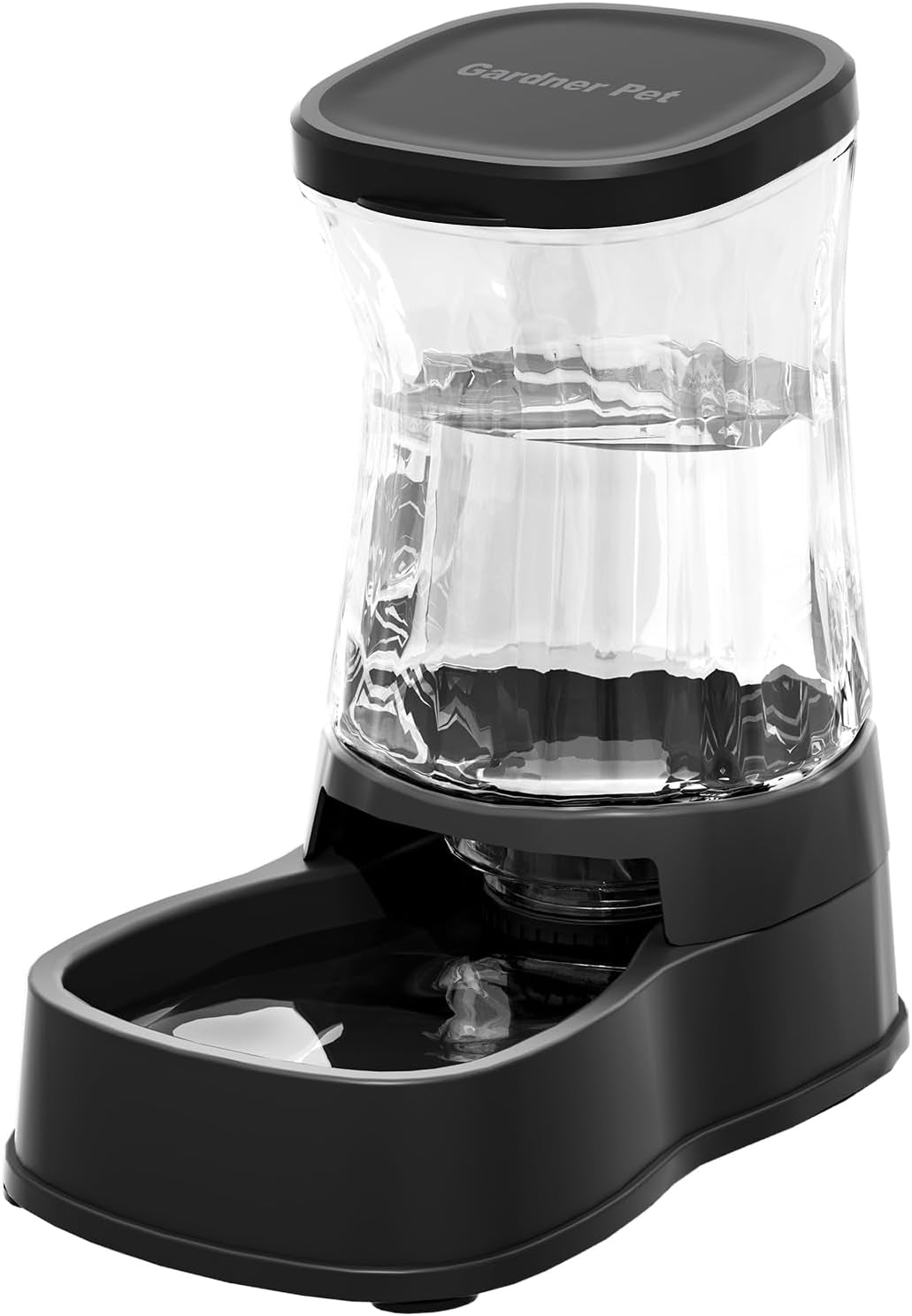 Automatic Dog Water Dispenser Gravity Stainless Steel Water Waterer Feeder, 100% Bpa-Free Large Capacity Water Feeding Bowls for Medium & Large-Sized Dogs Cats Other Pets -(1 Gallon)
