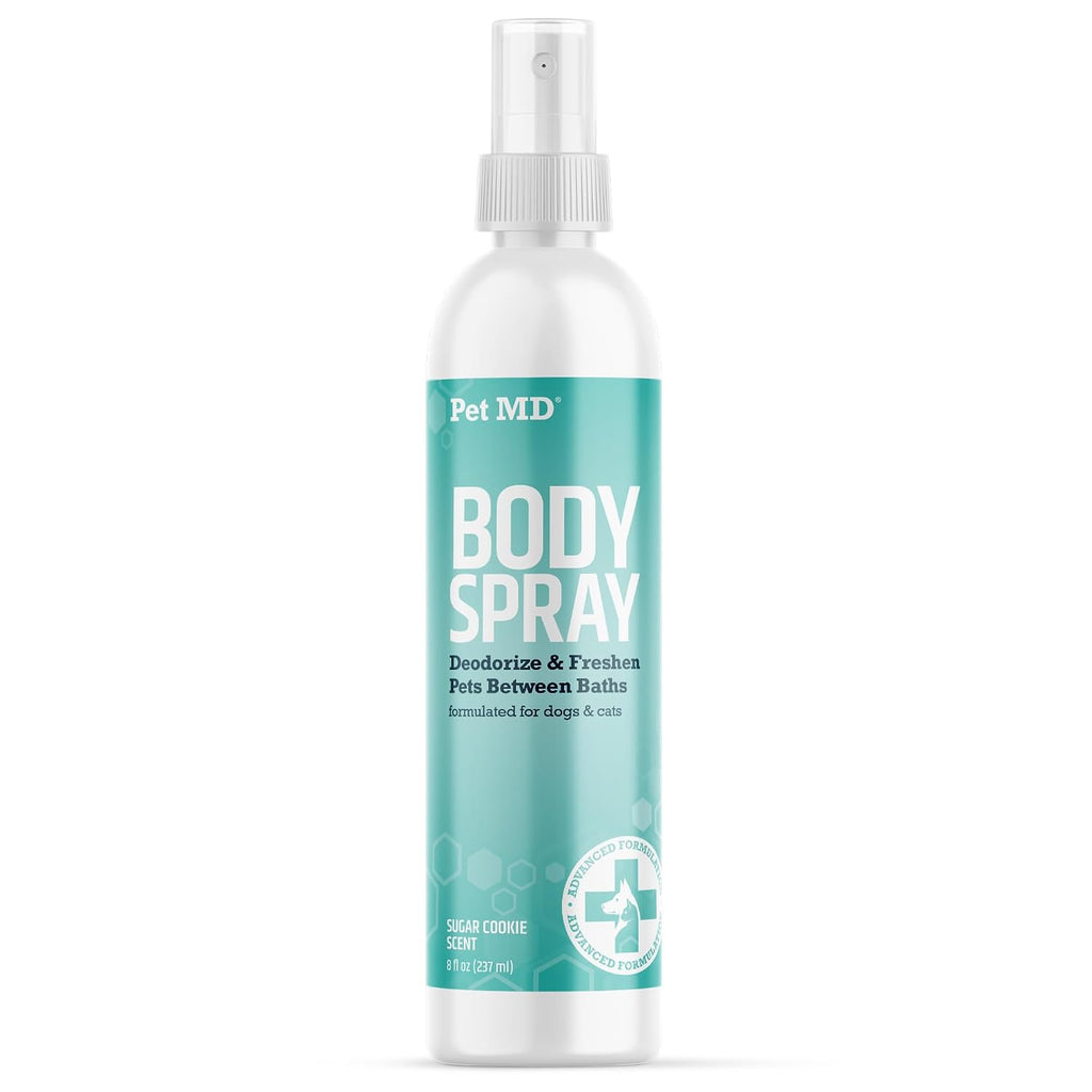 Body Spray for Dogs & Cats - Deodorizing Dog Perfume Reduces Static & Eliminates Odor - Long Lasting Pet Cologne Spray for Dogs - Pina Colada Scent - 8 Oz