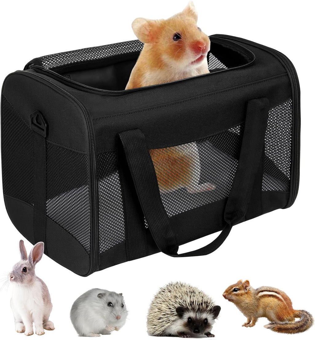 Cat Dog Carriers Soft-Sided Pet Carrier Large Cats for Medium Big Cat Small Dog Puppy up to 16Lbs TSA Airline Approved Animal Collapsible Cat Carrier Carriers Travel Carrier Cat Bag (17X11X11)
