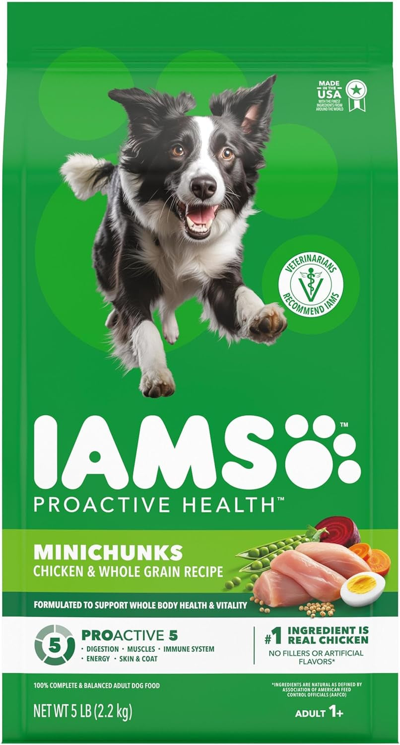Proactive Health Adult Minichunks Premium Dry Dog Food, Adult Dog Food Dry Recipe, 30 Lb. Bag