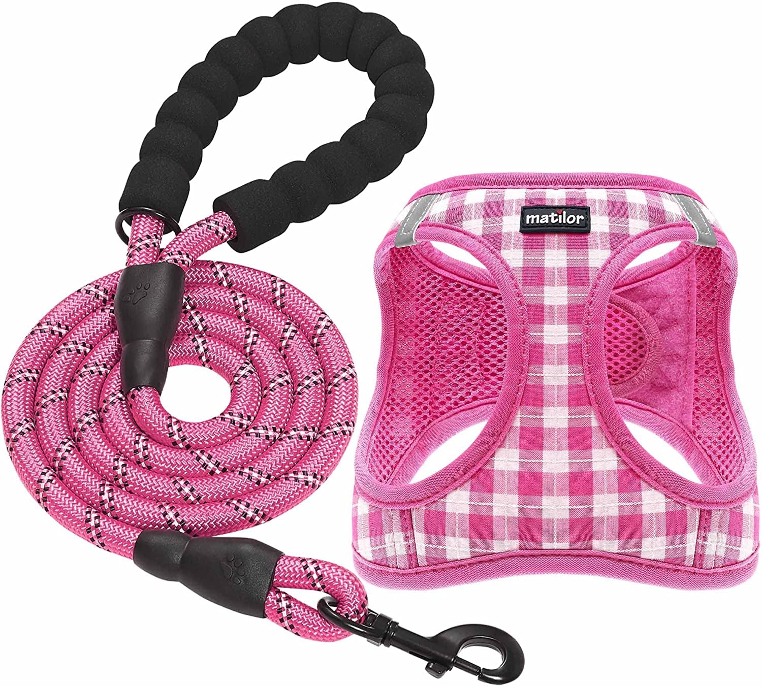 Dog Harness Step-In Breathable Puppy Cat Dog Vest Harnesses for Small Medium Dogs
