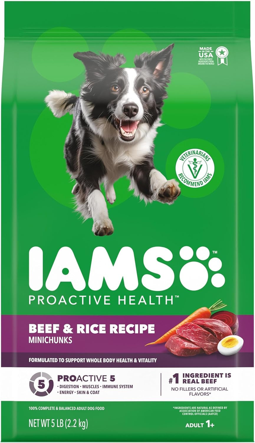 Proactive Health Adult Minichunks Premium Dry Dog Food, Adult Dog Food Dry Recipe, 30 Lb. Bag